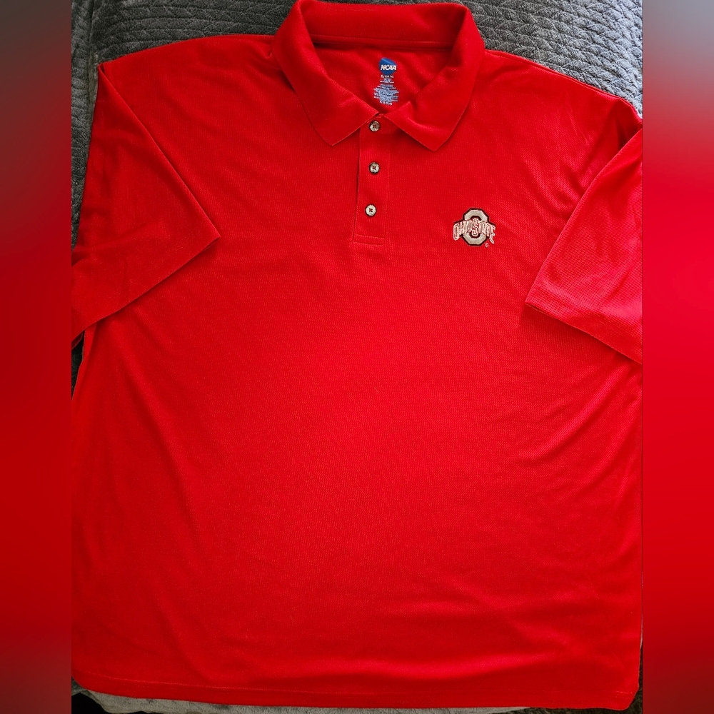 NCAA 2XL Ohio State Buckeyes Polo T-Shirt